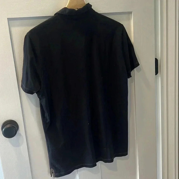 Robert Barakett Collar T-shirt Black - Picture 4 of 4